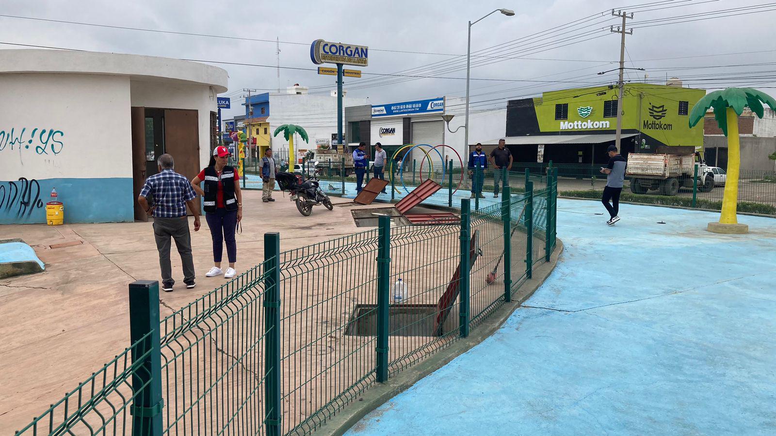 $!Reactivarán Oasis Interactivo en Parque Lineal de Mazatlán tras 7 años de no funcionar