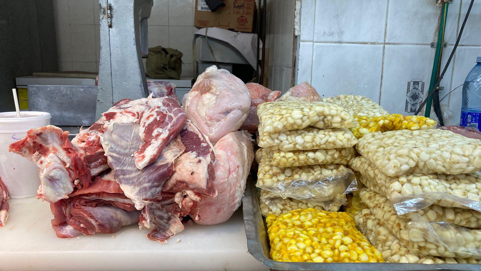 $!Lomo, pierna, carne, filetes de pescado y camarones, lo más buscado por los mazatlecos para la cena de Nochebuena