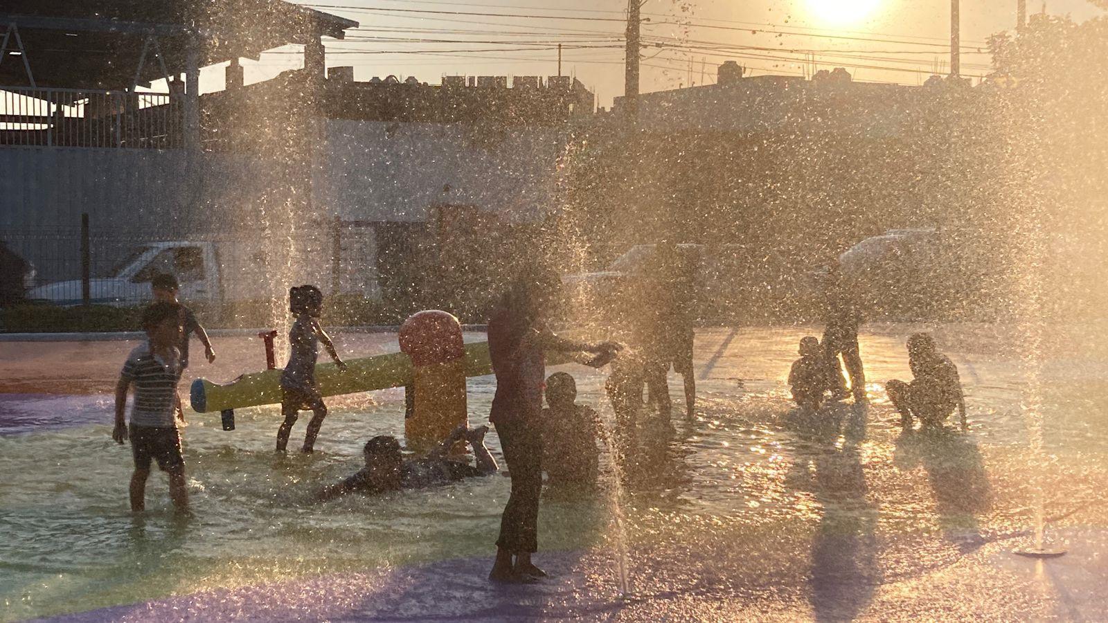 $!¡Ahora sí! Cortan listón en la reapertura del Oasis Interactivo del Parque Lineal