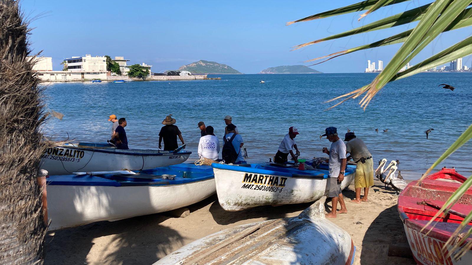 $!Vendedores de pescado en Mazatlán bajan sus precios ante la poca venta en los últimos meses