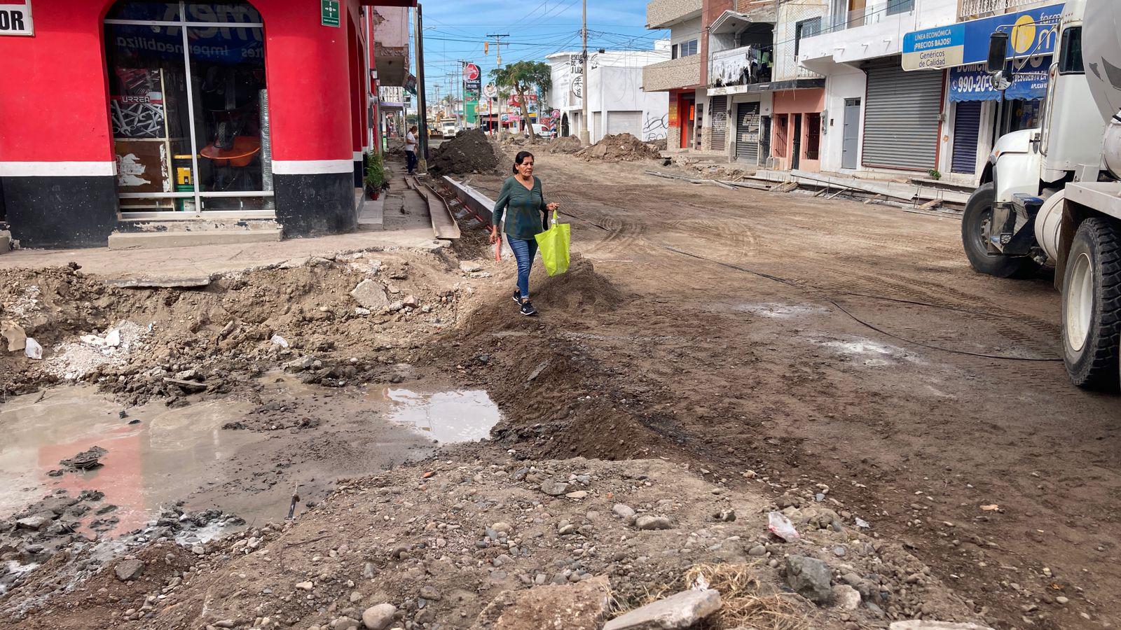 $!Rehabilitación de la avenida Insurgentes no culminará en diciembre