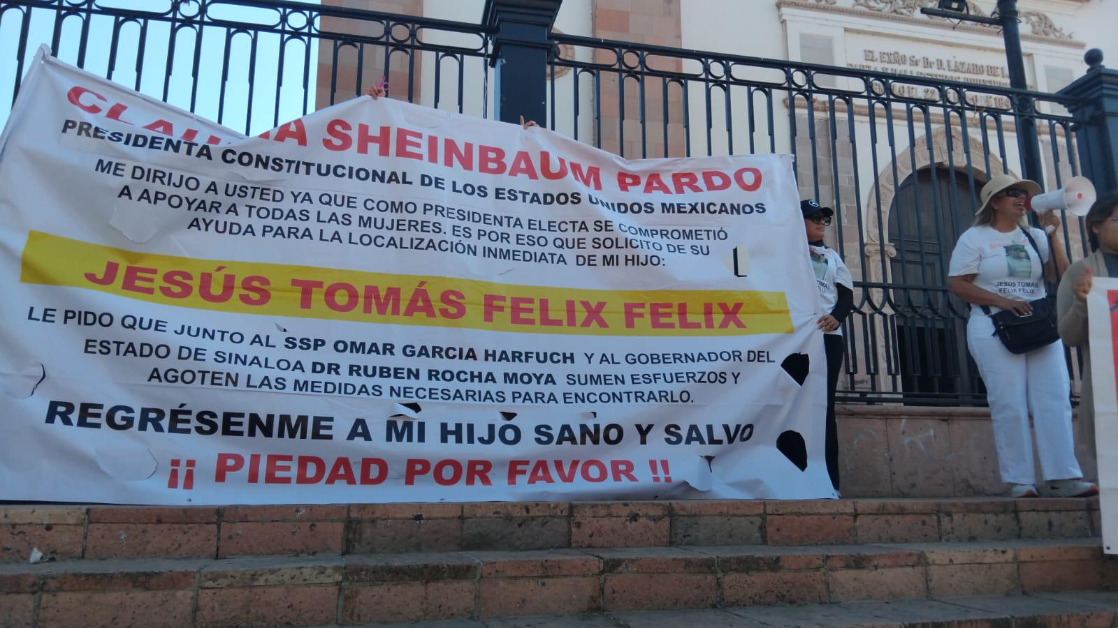 $!Desde Culiacán exigen a Sheinbaum esfuerzos para regresar con vida a familiares desaparecidos