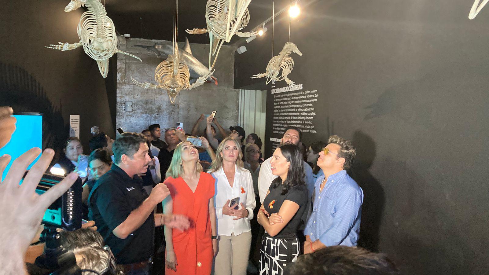 $!Muestran atractivos de Mazatlán a Secretaria de Turismo federal, entre ellas el Museo Nacional de la Ballena