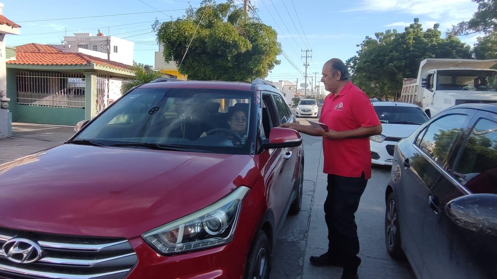 $!Difunden campaña ‘Di no a la pirotecnia’, en Mazatlán