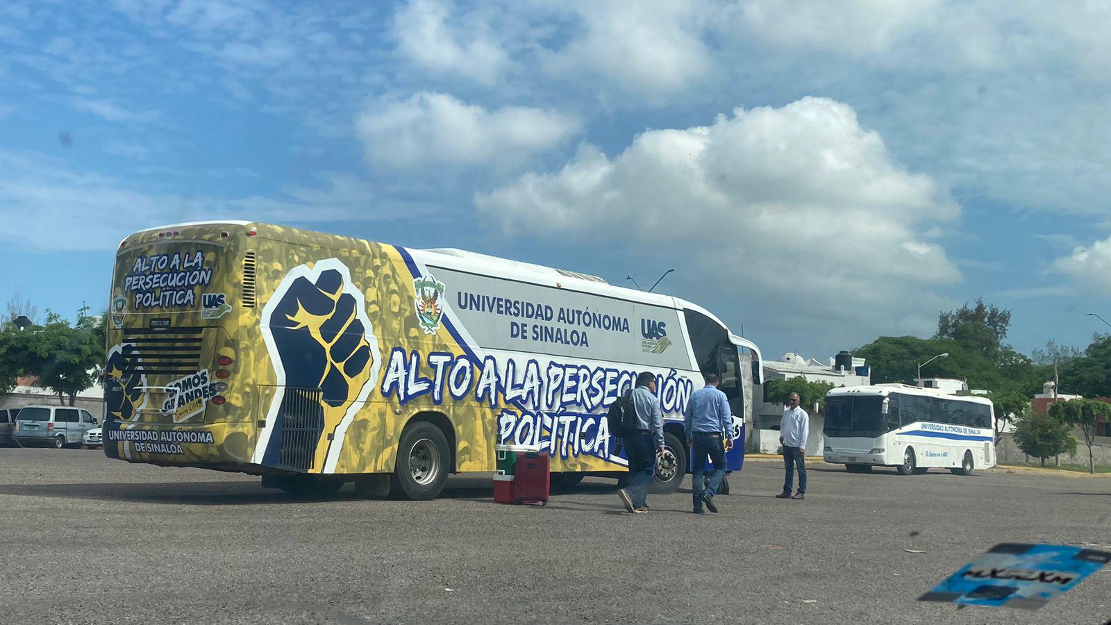 $!Se prepara contingente de la UAS en Mazatlán para viajar a la Ciudad de México