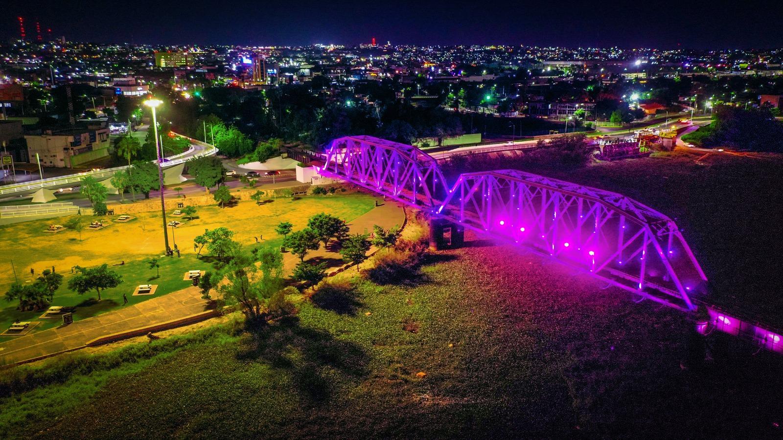 $!Puente Negro se viste de rosa por el Día Mundial contra el Cáncer de Mama