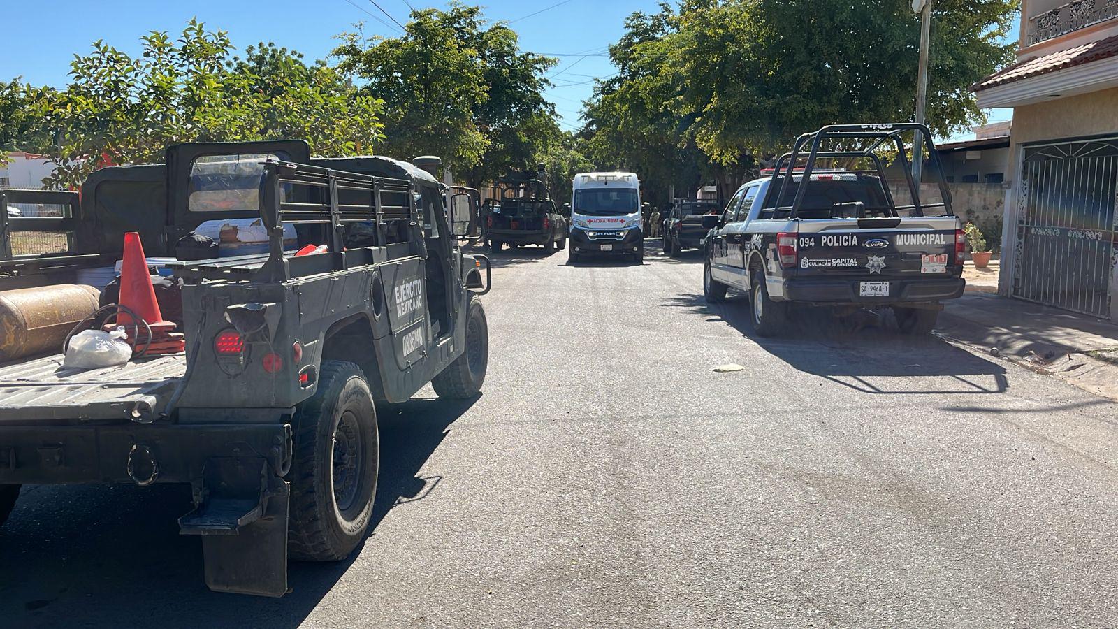 $!Ataque a balazos deja 2 muertos y un herido en Villa Bonita, en Culiacán