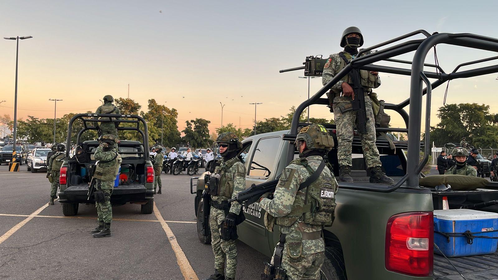 $!Despliegan un gran operativo de seguridad para la noche de Año Nuevo, en Culiacán