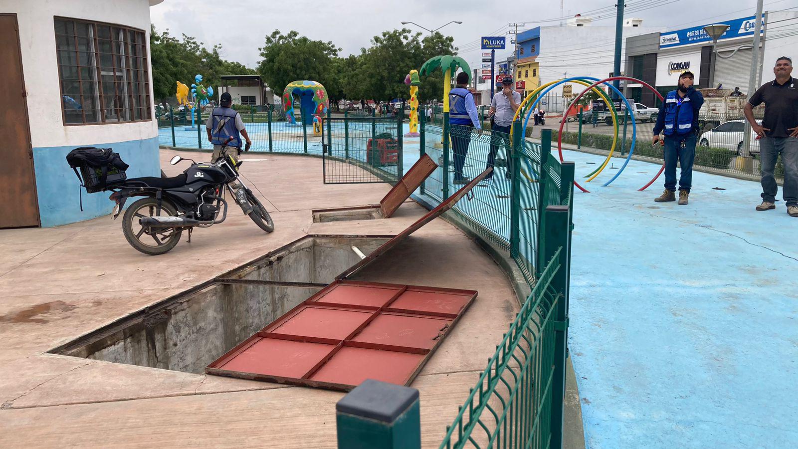 $!Reactivarán Oasis Interactivo en Parque Lineal de Mazatlán tras 7 años de no funcionar