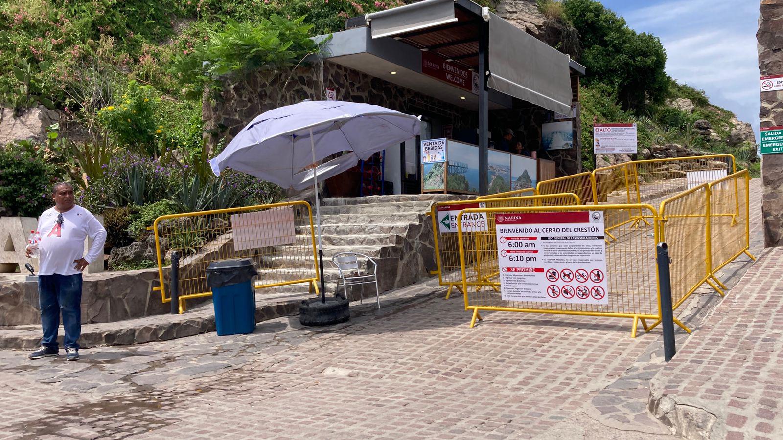 $!Mazatlán comienza el sábado sin mucha afluencia de turistas en sus zonas de atractivos