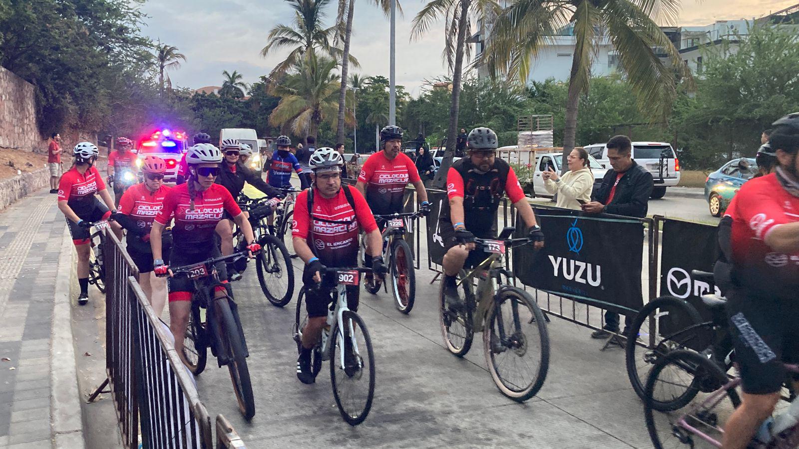 $!Pedalistas de todo el mundo acuden a Ciclotour Mazatlán 2024