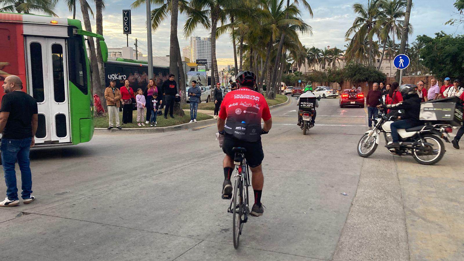 $!Pedalistas de todo el mundo acuden a Ciclotour Mazatlán 2024