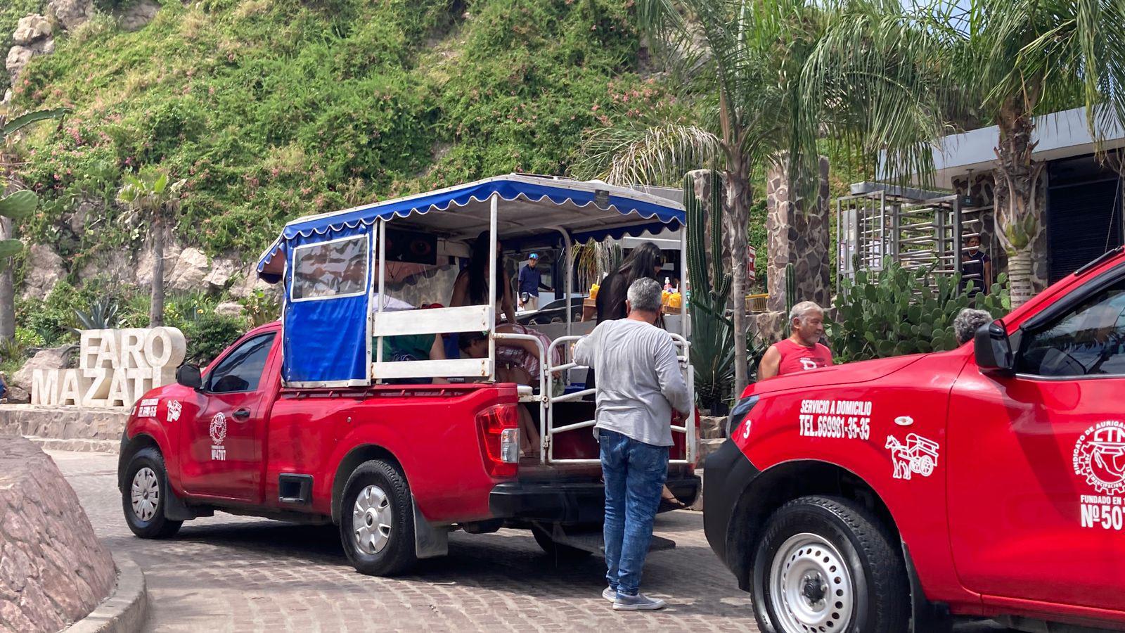 $!Mazatlán comienza el sábado sin mucha afluencia de turistas en sus zonas de atractivos