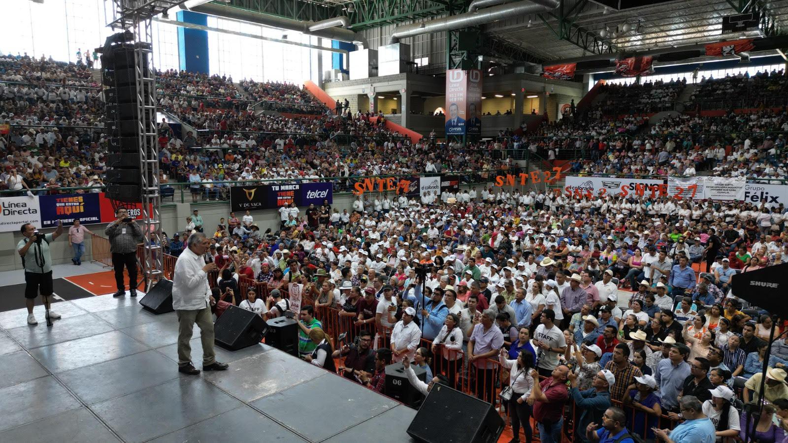 $!México seguirá como País del pueblo, no de los adinerados: Adán Augusto