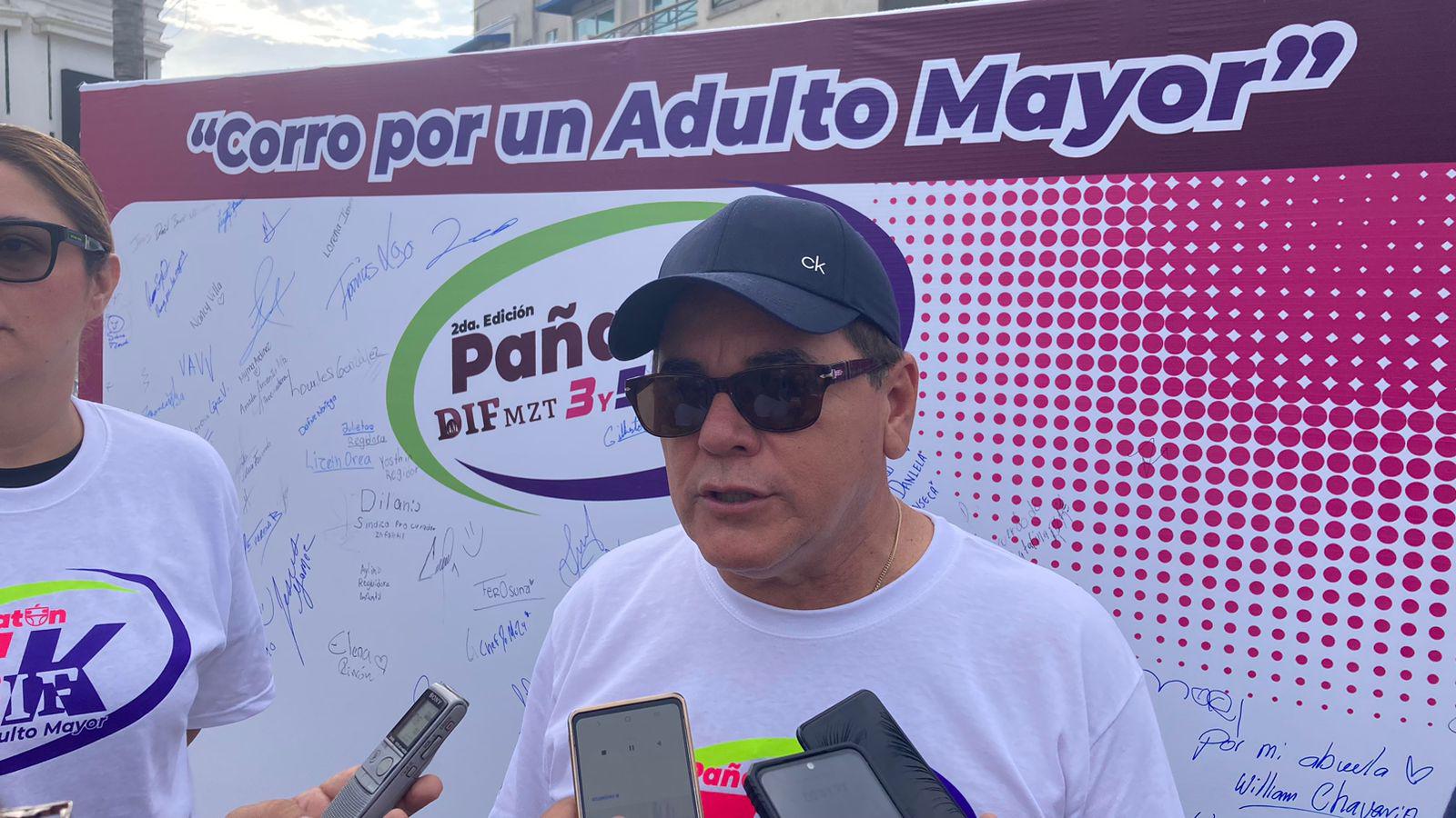 $!Agradece Alcalde de Mazatlán apoyo de quienes se sumaron al Pañatón 2024