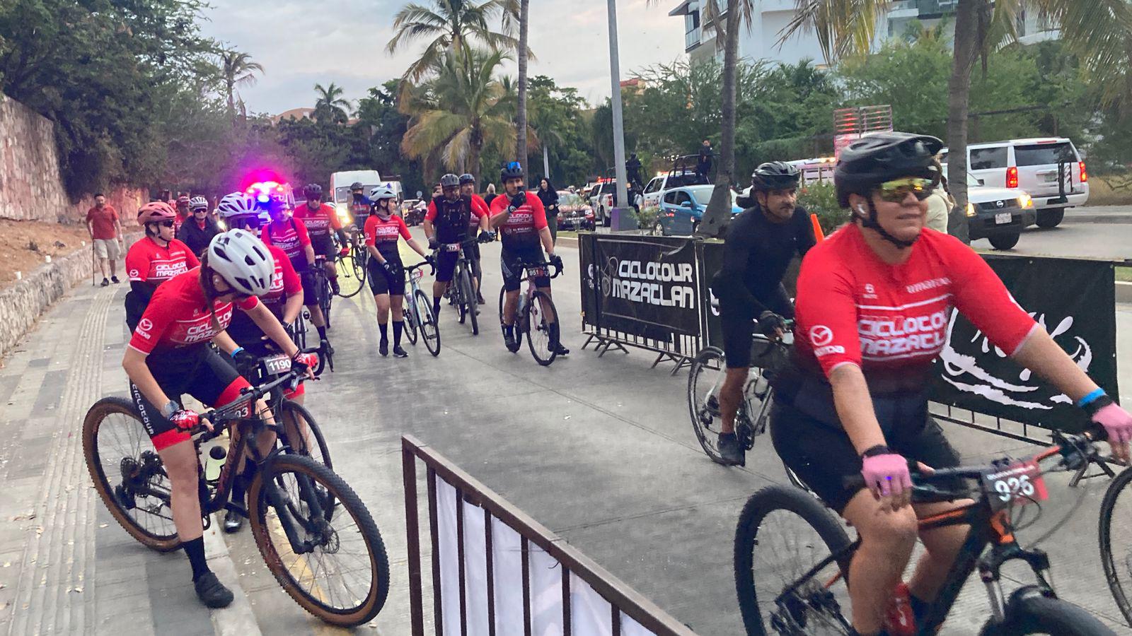 $!Pedalistas de todo el mundo acuden a Ciclotour Mazatlán 2024