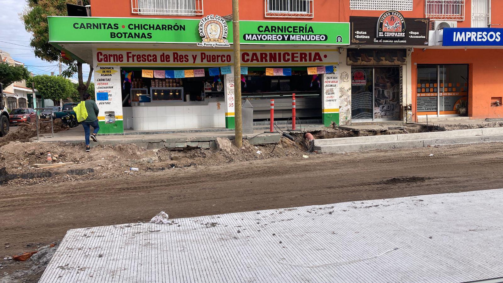 $!Rehabilitación de la avenida Insurgentes no culminará en diciembre