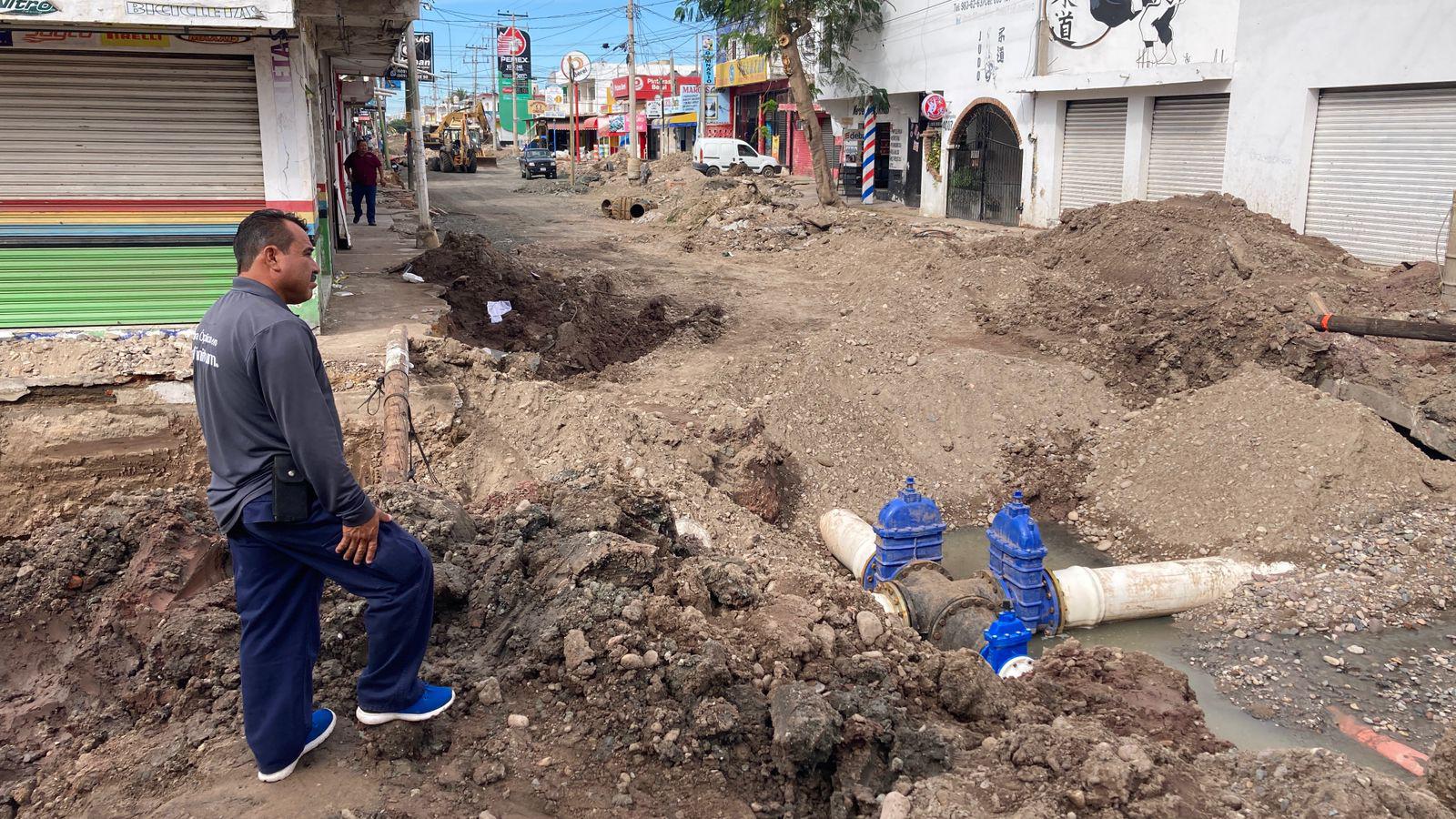 $!Rehabilitación de la avenida Insurgentes no culminará en diciembre