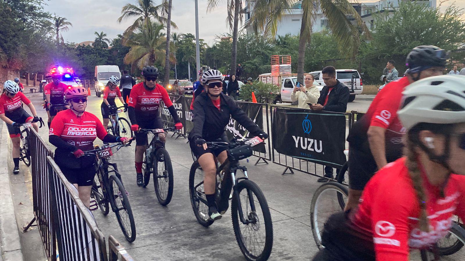 $!Pedalistas de todo el mundo acuden a Ciclotour Mazatlán 2024