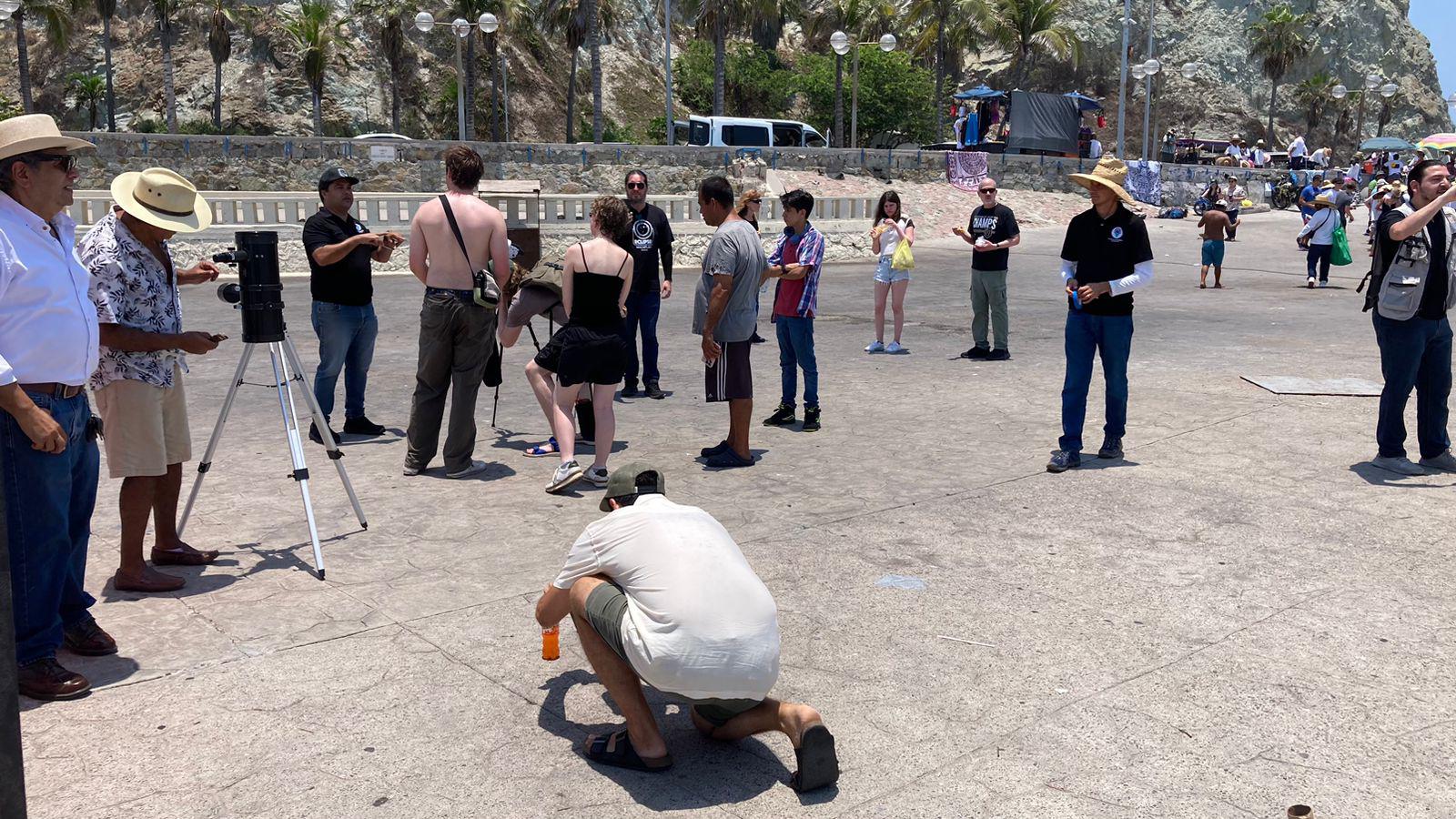 $!Vive Mazatlán ‘un día sin sombras’ gracias a la actividad solar