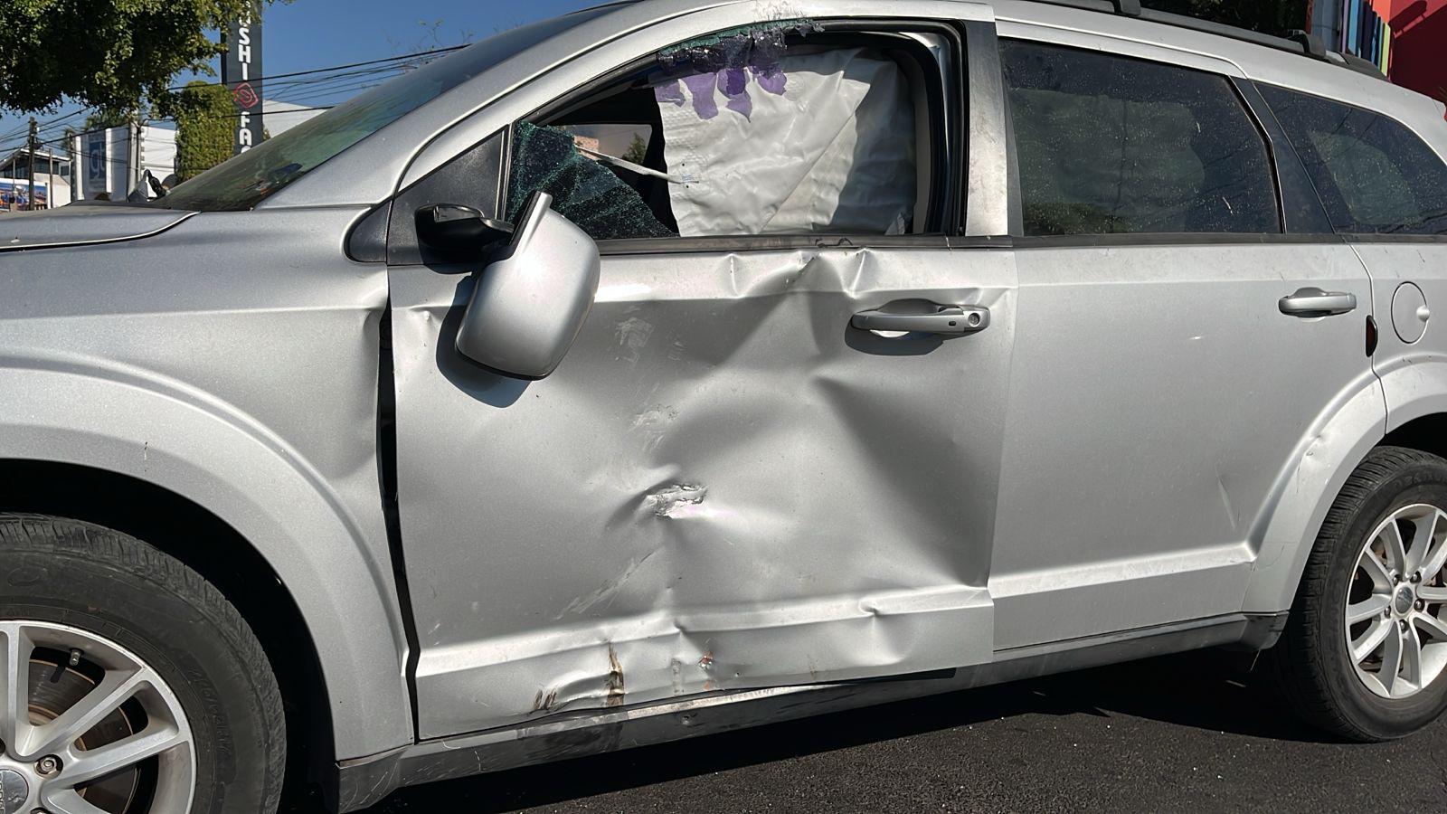 $!Motociclista es ingresado al hospital tras accidente en el Malecón Viejo, en Culiacán