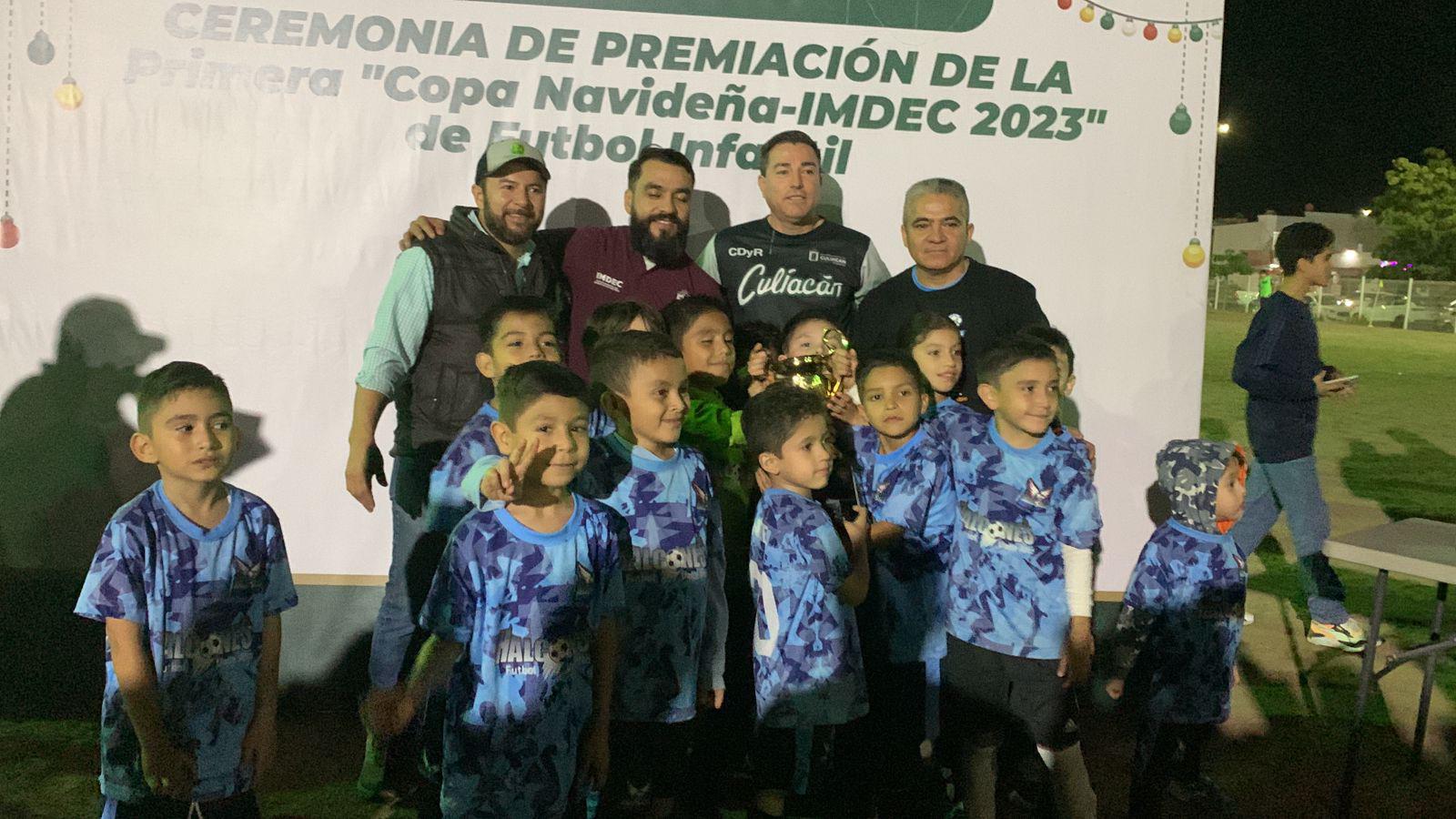 $!Con éxito culmina Copa Navideña Imdec 2023 de Futbol 9 Infantil