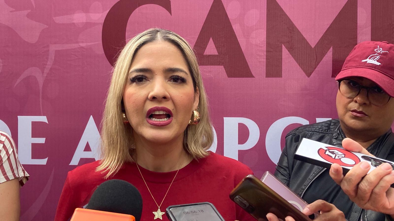 $!Por el momento, no se tiene prevista visita o reunión en Mazatlán con Harfuch, señala la Alcaldesa Estrella Palacios