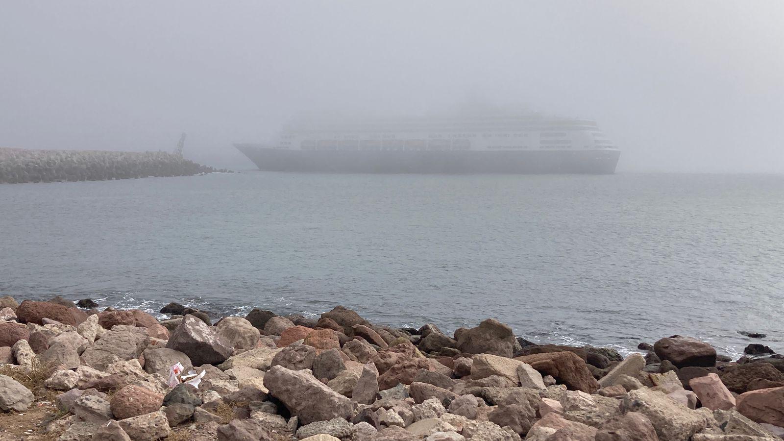 $!Cubre banco de neblina parte de Mazatlán