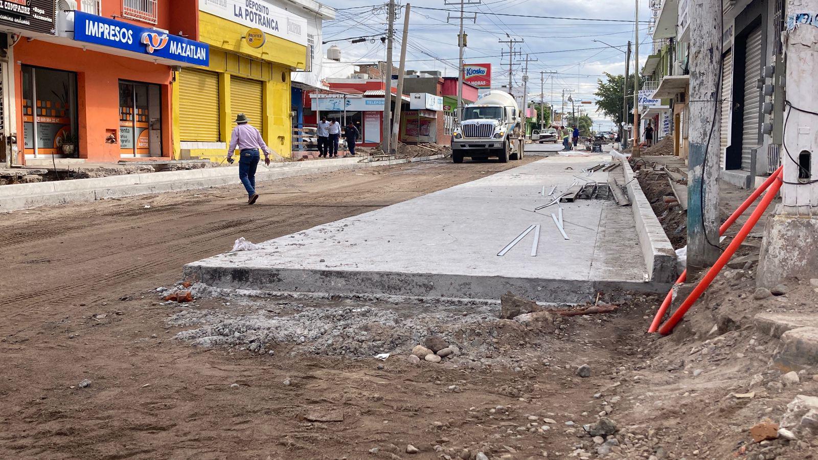 $!Rehabilitación de la avenida Insurgentes no culminará en diciembre