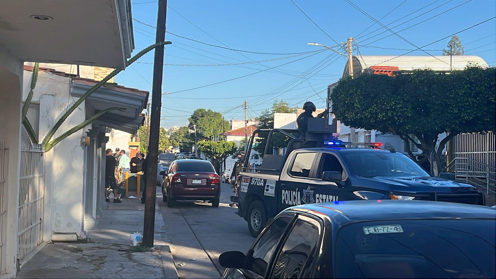 $!Balean vivienda de la colonia Morelos, en Culiacán