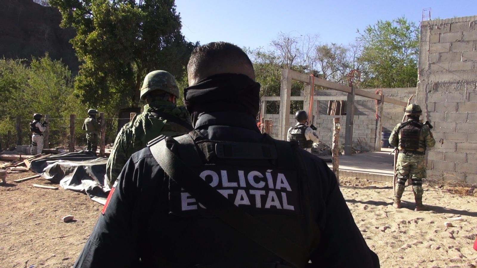 $!Asegura Sedena y SSP Sinaloa laboratorio clandestino en Cosalá