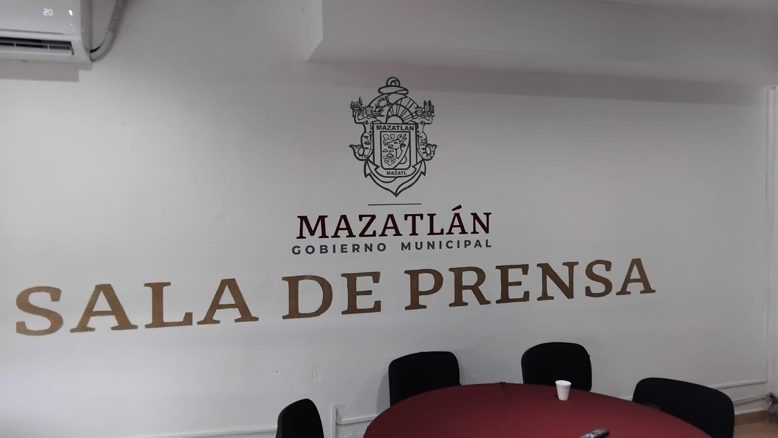 $!Tiene Ayuntamiento de Mazatlán nueva sala de prensa