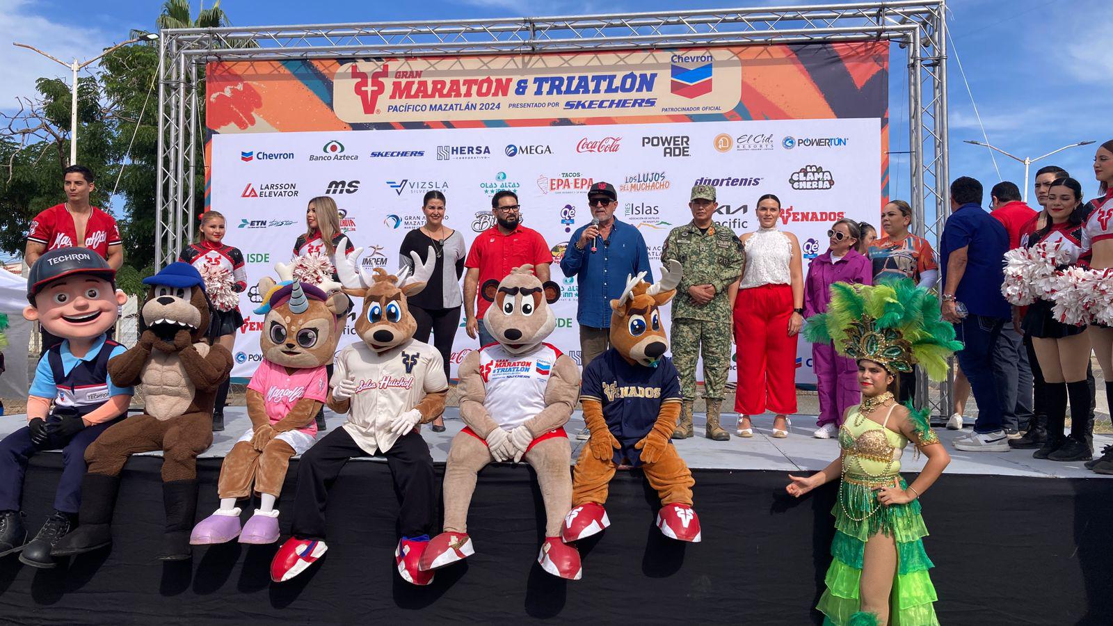 $!Inauguran Expo Deportiva del Gran Maratón y Triatlón Mazatlán 2024