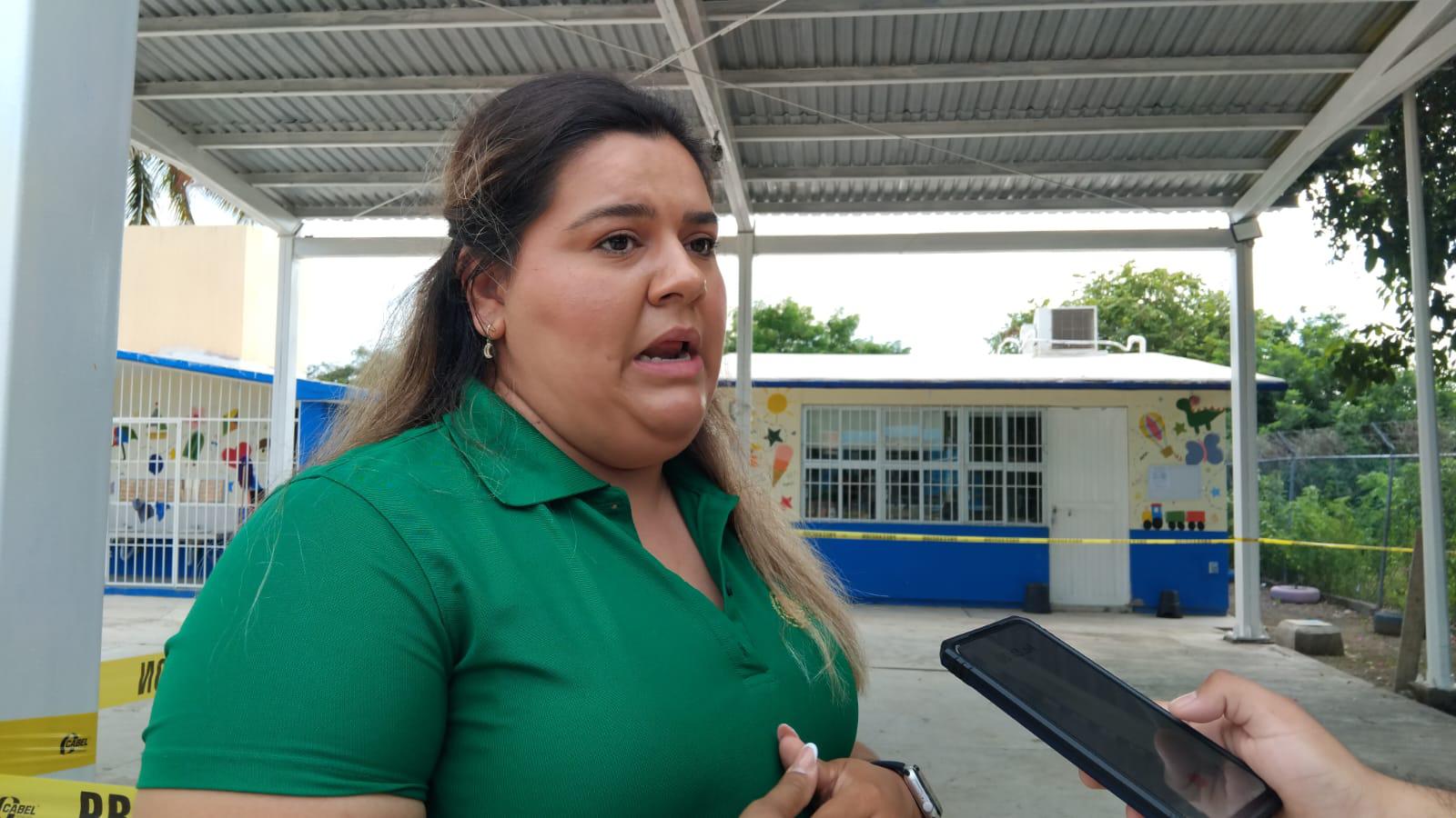 $!Denuncia directora de jardín de niños en El Zapote que autoridades no han resuelto problema de abejas