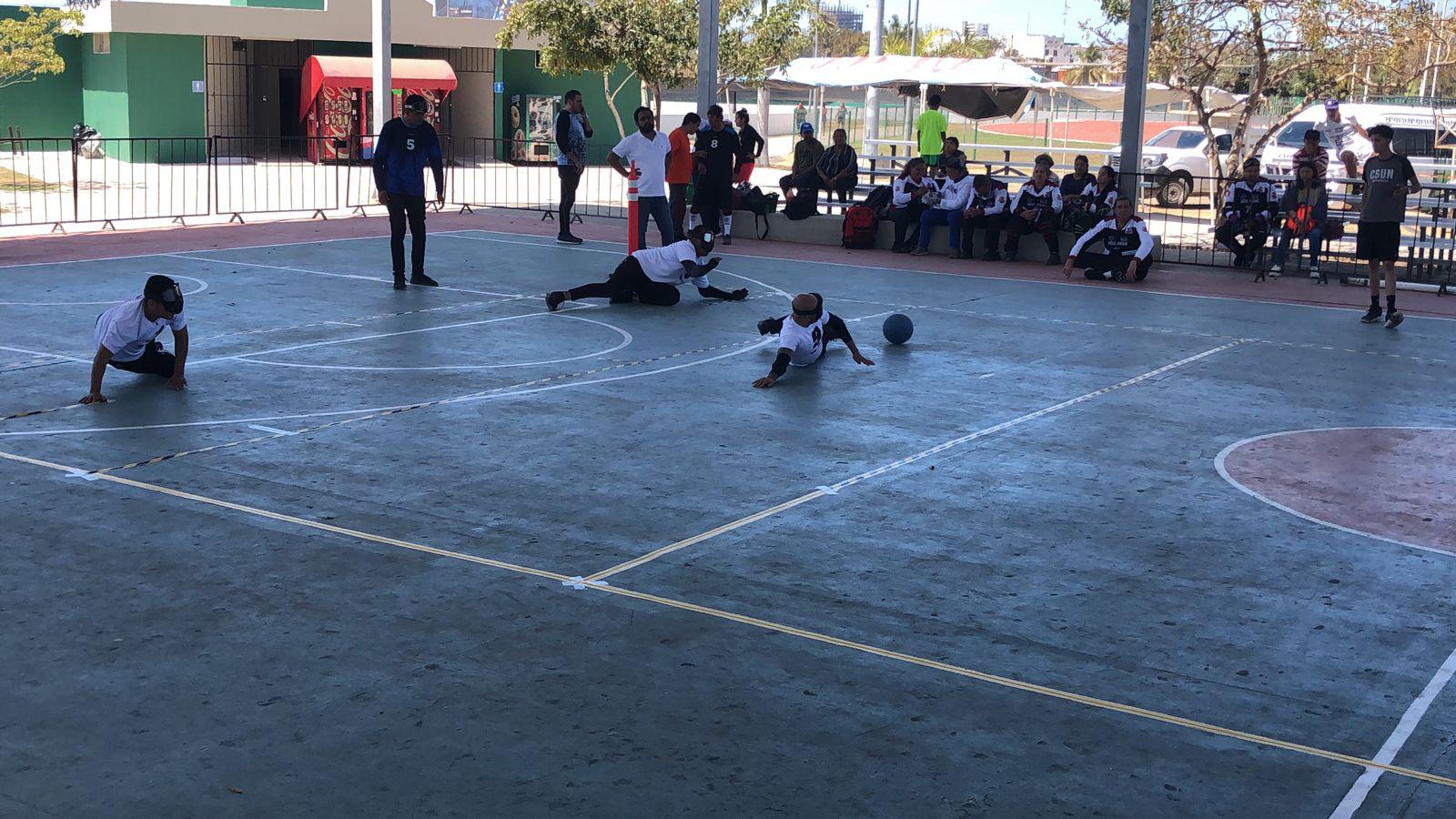 $!Participan deportistas adaptados sinaloenses en Goalball Sinaloa