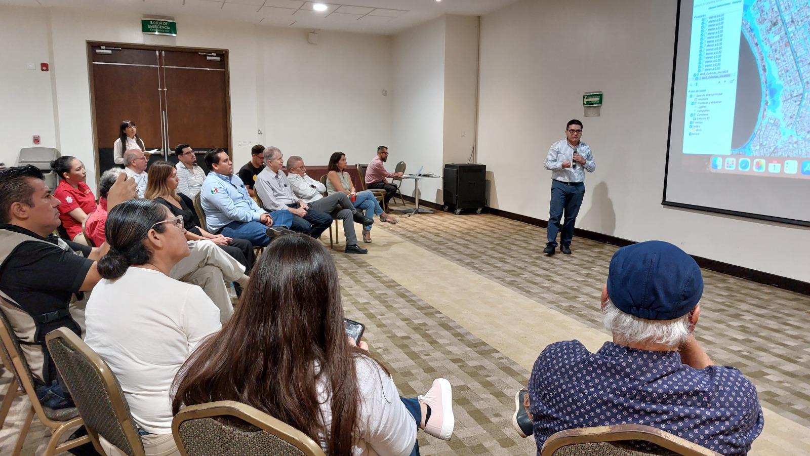 $!Presenta Mazatlán peligro alto a muy alto de inundación pluvial y fluvial, alertan tras reunión de organismos civiles e IP