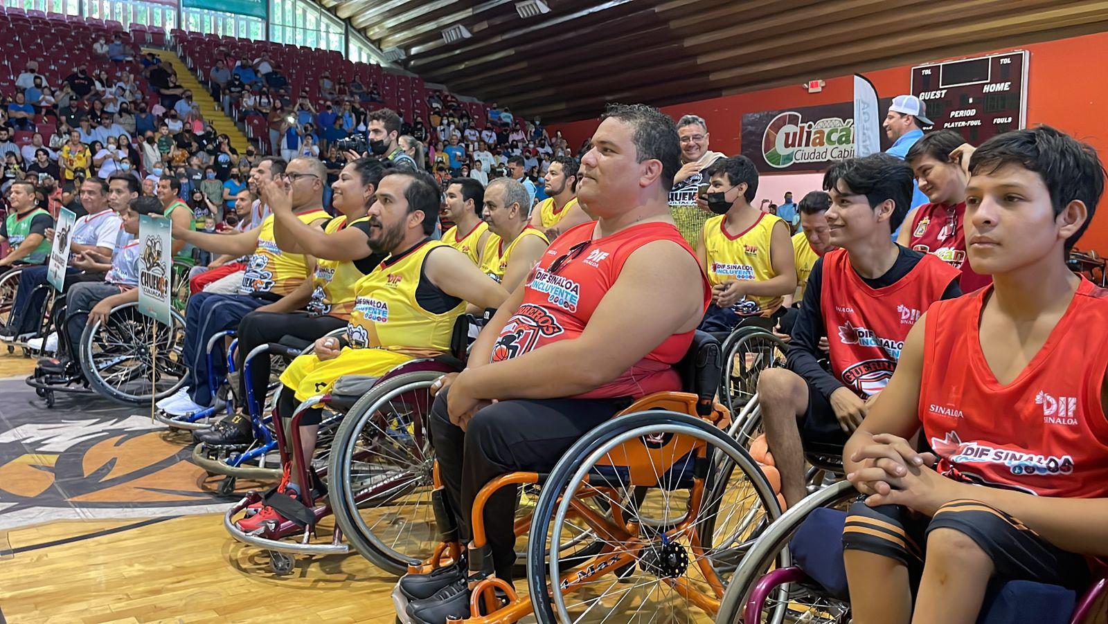 $!Inauguran en Culiacán Primer Torneo de Basquetbol en Silla de Ruedas