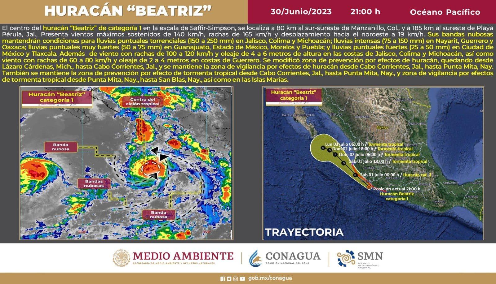 $!Prevén lluvias en Sinaloa para las primeras horas del sábado