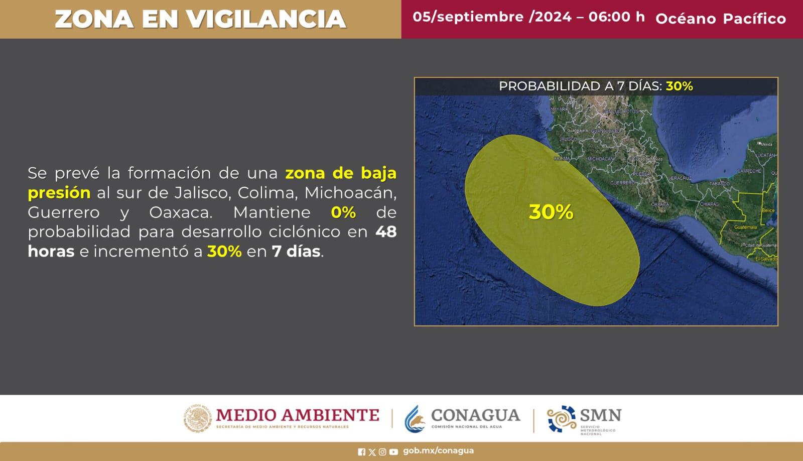 $!Tendrá Sinaloa un día soleado, cálido y con probabilidades de lluvias en la tarde