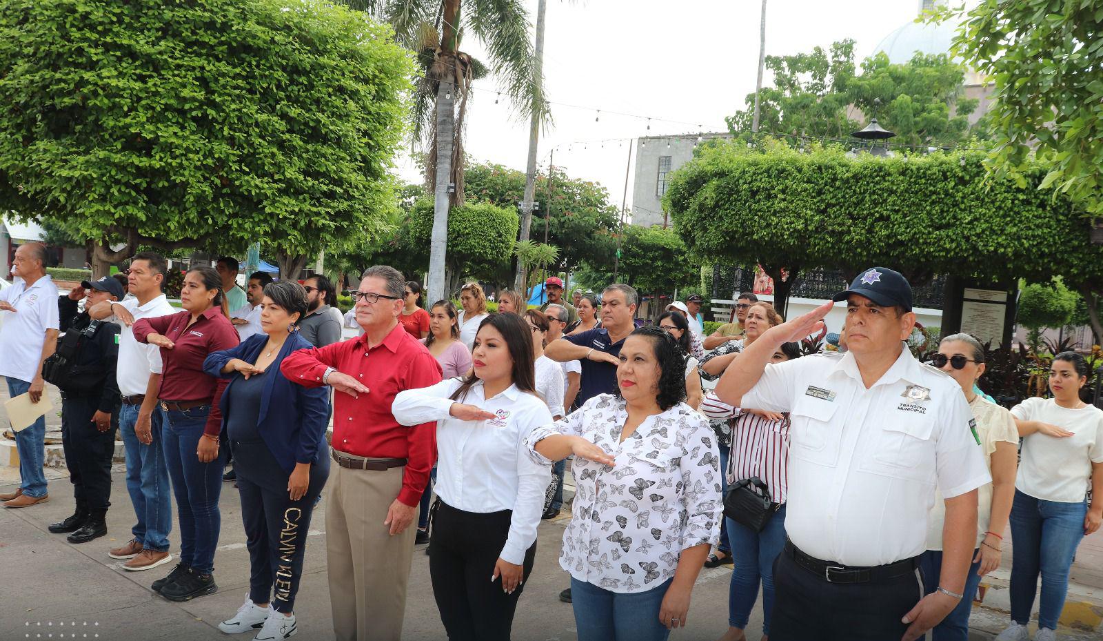 $!Conmemoran el 258 Aniversario de José María Morelos y Pavón en Escuinapa