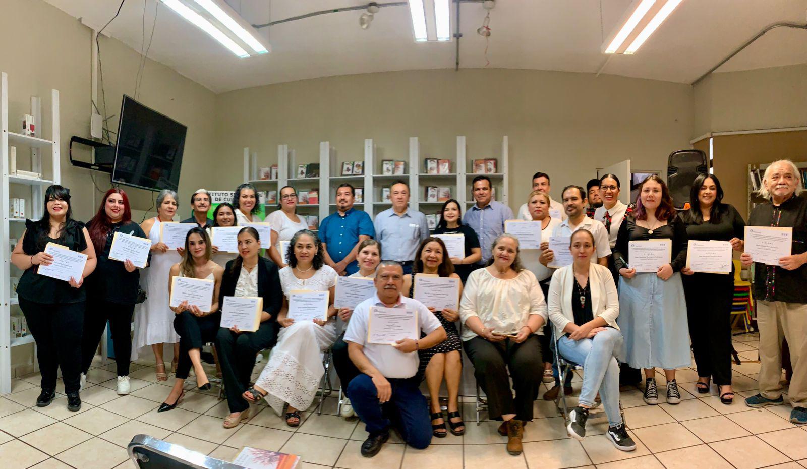 $!Al Diplomado en Mediación Lectora acudieron 30 participantes de los municipios de Culiacán, Navolato y Mocorito.