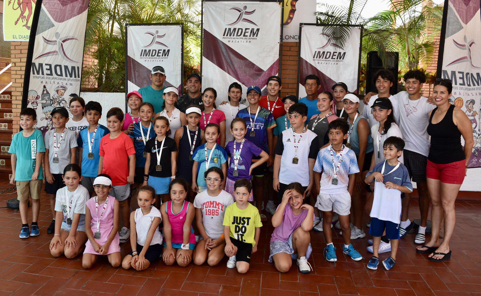 $!Cierra con grandes finales la primera etapa del Circuito Imdem de Tenis en El Cid