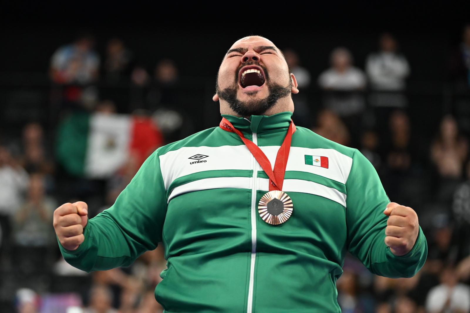 $!José de Jesús Castillo gana bronce para México en Paralímpicos París 2024