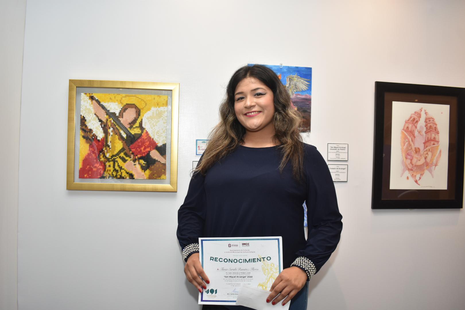 $!Entregan premios del concurso de Artes Visuales San Miguel Arcángel 2022