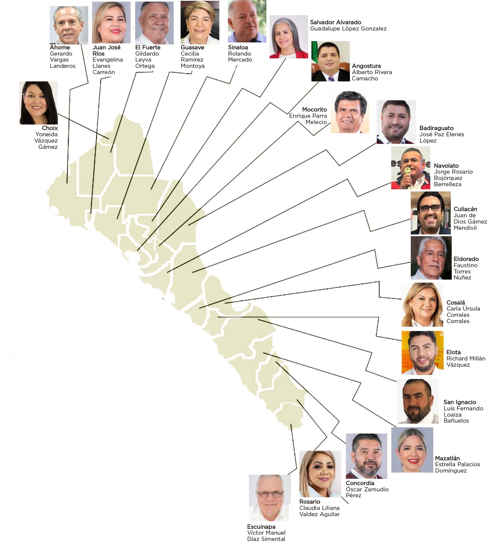 $!Hoy se renuevan las Presidencias Municipales de Sinaloa