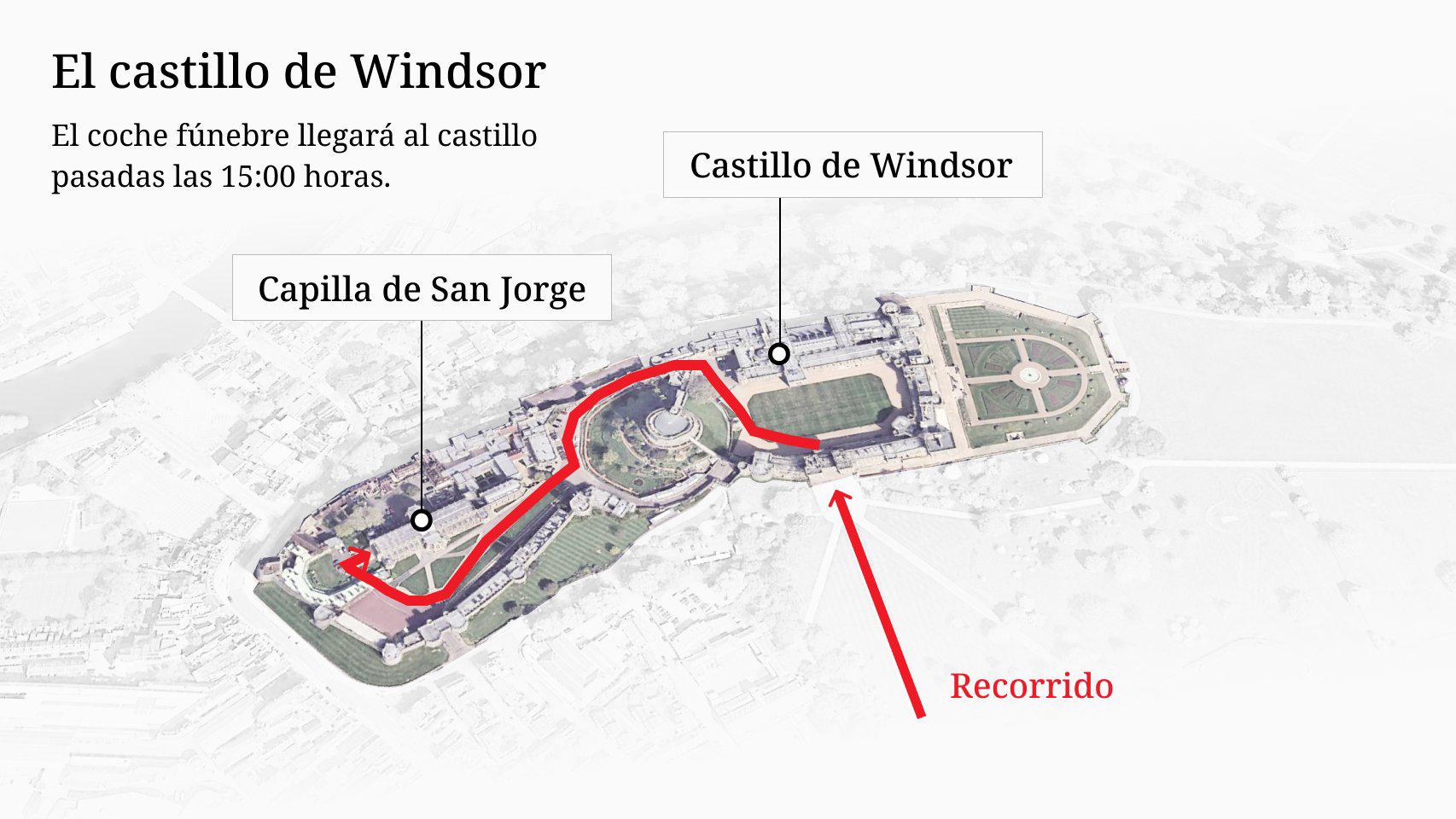 $!El recorrido del ataúd.