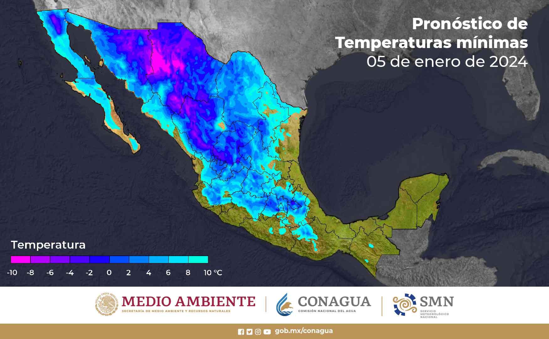 $!Pronostican llegada del Frente Frío 24 y también tormenta invernal