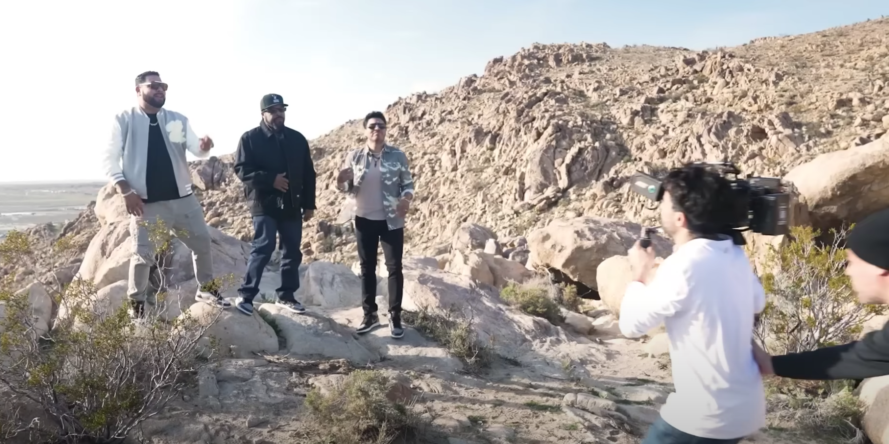 $!Comparte Banda MS imágenes de la grabación de su próximo video junto a Ice Cube