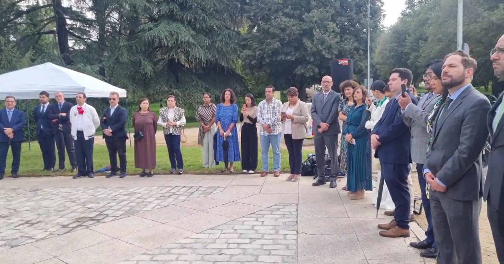 $!Embajador Quirino Ordaz Coppel da el Grito de Independencia en España