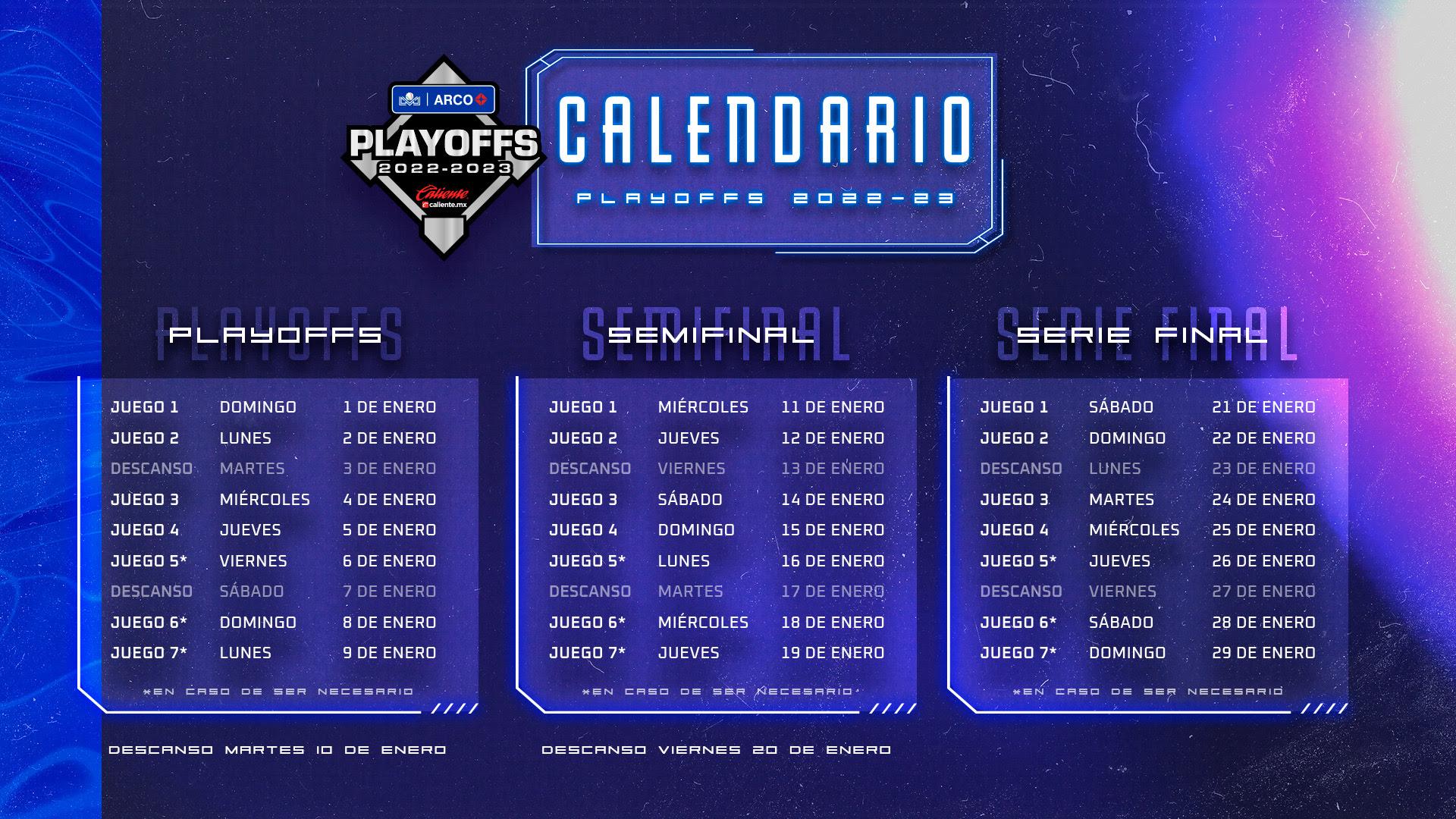 $!LMP hace oficial el calendario de Playoffs